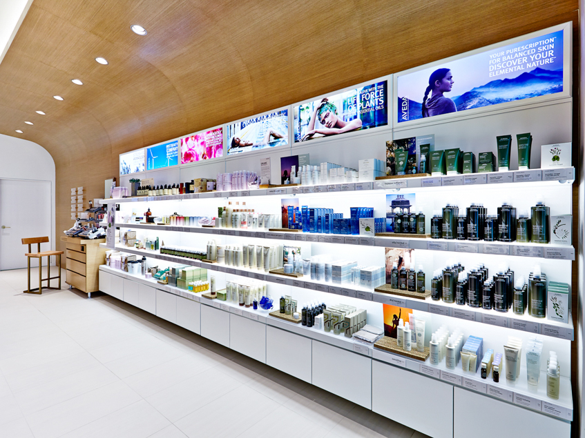 Novvo Etopa Salon/Spa Design of AVEDA EXPERIENCE CENTER YORKDALE - Toronto, ON