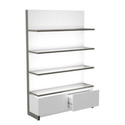 Luxe Retail Shelving Unit